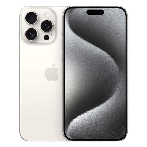 ‎‎ابل‎‎ ‎‎ايفون 15 برو ماكس، 512 جيجا، تيتانيوم ابيض ‎‎